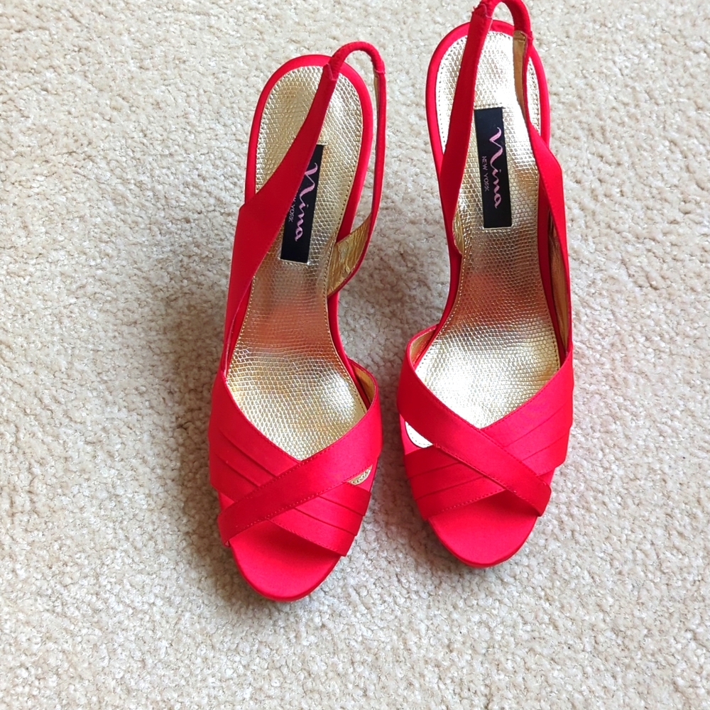 Ravishing Red Nina Heels 👠